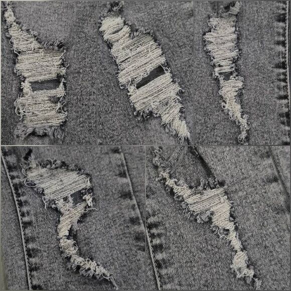 SHEIN High Rise Ripped Skinny Jeans(A007)-Size S (4/27) for Women - Picture 6 of 11